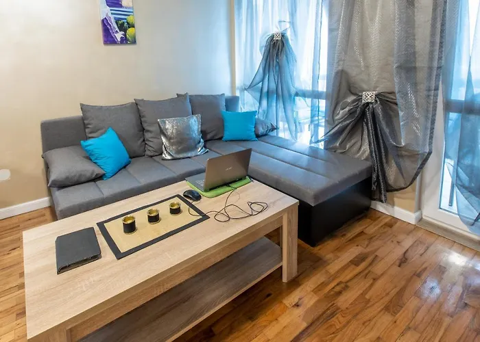 Daire Blue тerrace Center *